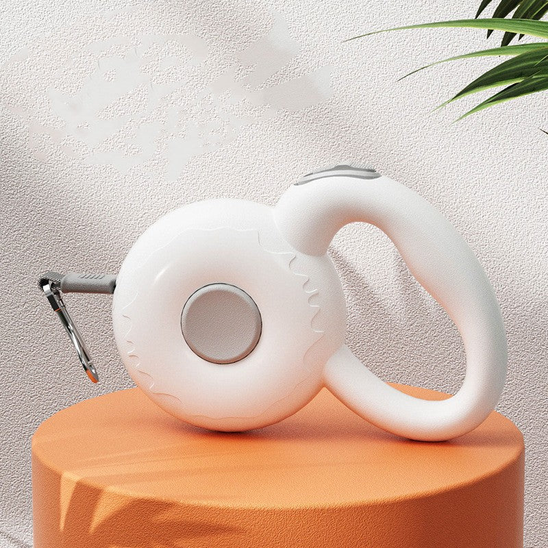 Retractable Pet Leash With Reflective Rope Design